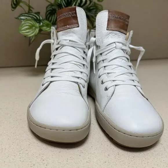 •VNDS• Birkenstock Women’s Bartlett Kids White Leather Shoes • EU40 - Picture 9 of 13